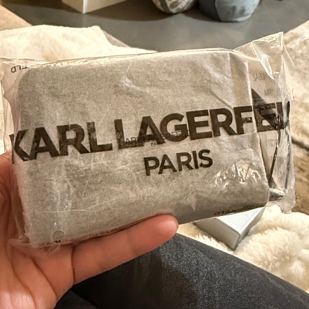 Karl Lagerfeld Black and White Wallet - Picture 5 of 5